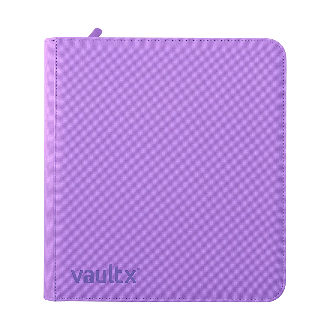 ZIP BINDER JUST PURPLE 12-POCKET