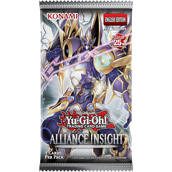 Yu-Gi-Oh! Sealed Booster PACK Alliance Insight (9 Cards)