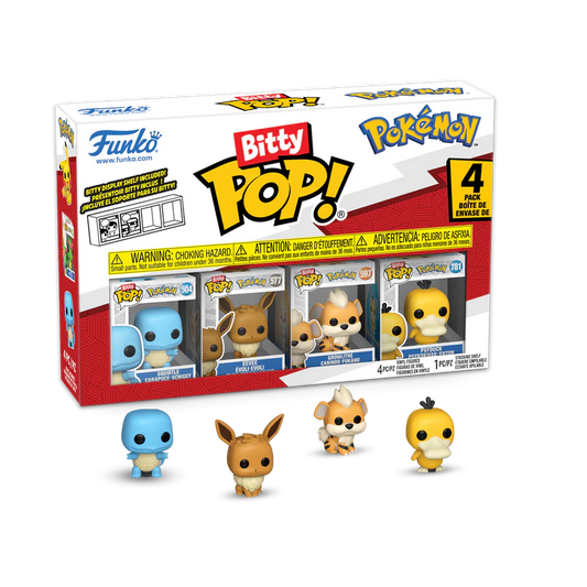 BITTY POP! POKEMON 4-PACK SERIES 4