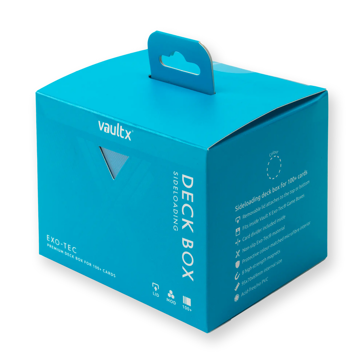 SIDELOADING DECK BOX 100+ NEON BLUE