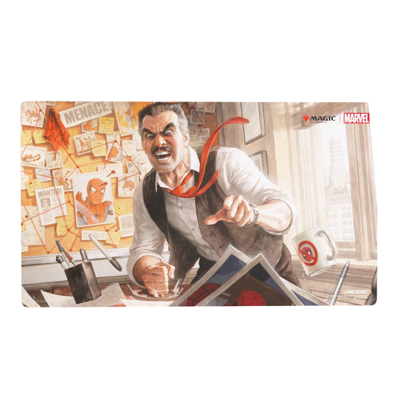 Gamegenic Magic the Gathering: Marvel Spider-Man J. Jonah Jameson Playmat