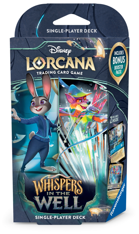 Disney Lorcana Whispers in the Well Starter Deck - Judy & Robin