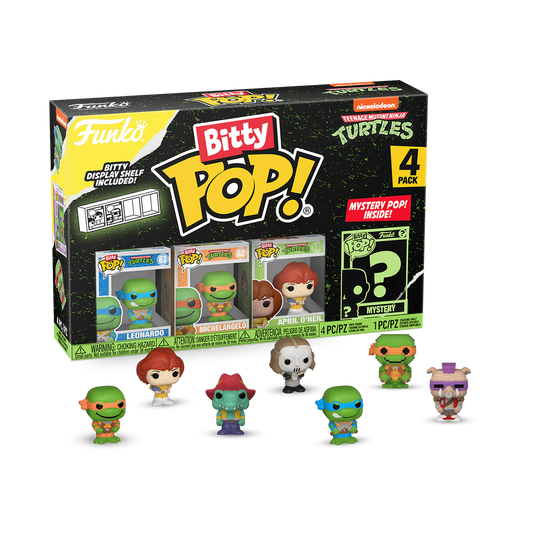 TEENAGE MUTANT NINJA TURTLES 4-PACK SERIES 1