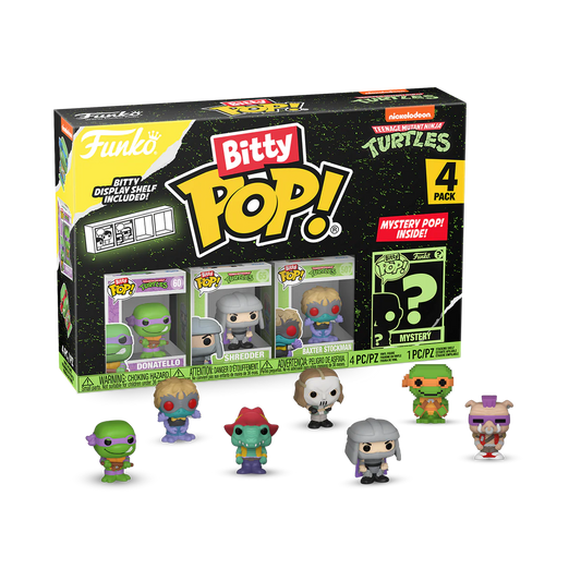 TEENAGE MUTANT NINJA TURTLES 4-PACK SERIES 2