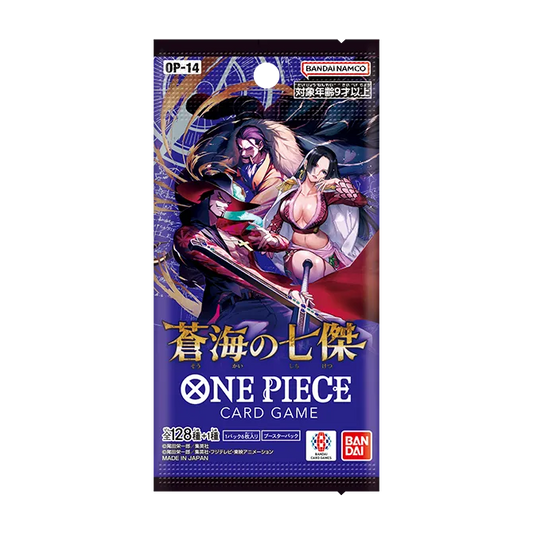 ONE PIECE THE AZURE SEA’S SEVEN OP-14 JAPANESE BOOSTER PACK