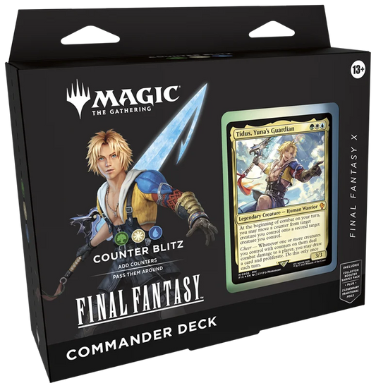 Universes Beyond Final Fantasy - Commander Deck Counter Blitz
