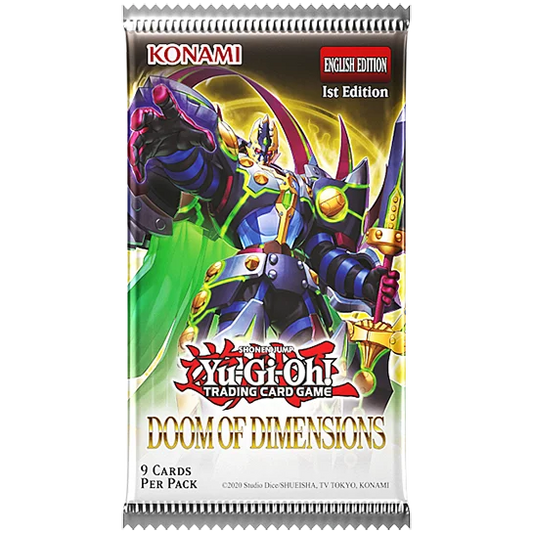 Yu-Gi-Oh! Sealed Booster Pack Doom of Dimensions