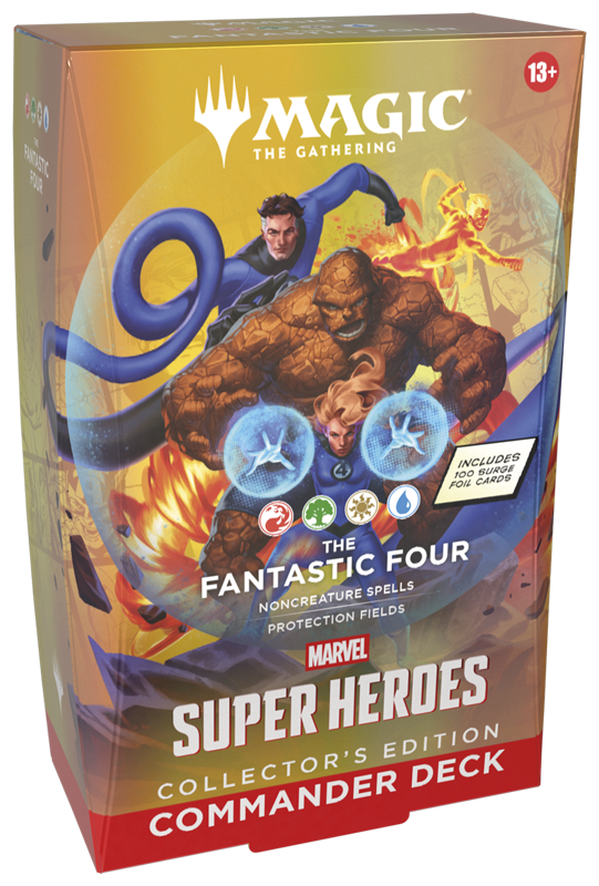 Magic the Gathering: Marvel Super Heroes - Collector Commander Deck The Fantastic Four