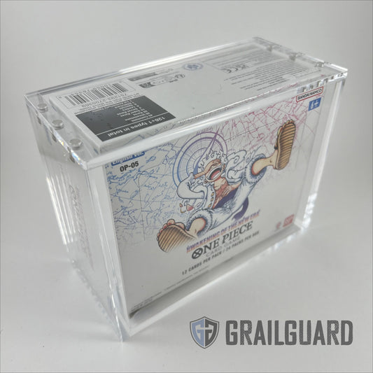 One Piece English Booster Box Acrylic Display Protector Case OP04-OP17 + EB01/02