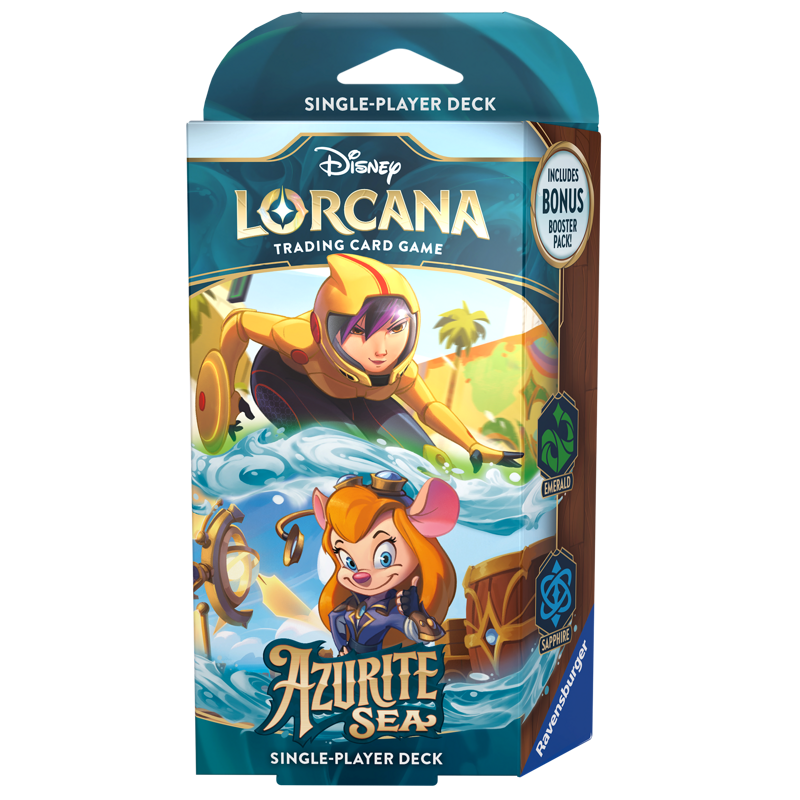 Disney Lorcana Azurite Sea Starter Set