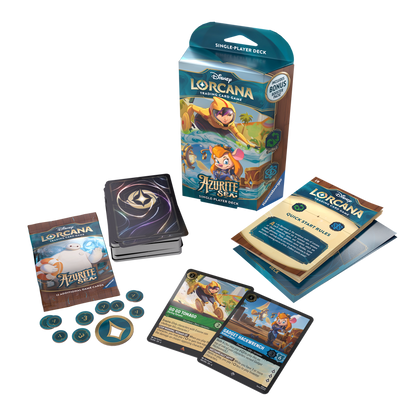 Disney Lorcana Azurite Sea Starter Set